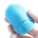Baby Bath Brush & Sponge Set for Cradle Cap | Soft Sensory Scrubber & Essential Baby Care Kit for Dry Skin (Blue/Green/Orange) - Buy Online on GoSupps.com