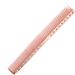 kuou Professional Aluminum Metal Salon Comb Heat-resistant Anti-static Hair Comb for Hair Cutting Styling & Grooming Rose gold