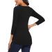 Love2Mi Maternity Short Sleeve Pregnancy T-Shirt - Summer Tunic in Black, Size Large - Buy Online on GoSupps.com