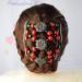 Fliyeong Vintage Beads Elastic Women Gift Lady Hair Styling Double Side Magic Comb Headwear Decor Creative and Useful - Buy Online on GoSupps.com