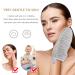 Kinhwa Reusable Microfiber Make-Up Remover Glove - Gentle Facial Cleaning with Water 3 Pieces (Light Brown) - 13cm x 20cm - Eco-Friendly & Travel-Friendly - Buy Online on GoSupps.com