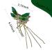 Green Dragonfly Tassel Hair Claw Clip - Rhinestone Design Barrette for Women & Girls - Buy Online on GoSupps.com