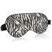 xigua Zebra Stripe Pattern Sleeping Eyes Mask with Adjustable Strap Breathable Blackout Comfortable Sleeping Eye Mask for Men&Women13