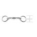 2" Ring Pony Loose Ring Snaffle Horse Bit with Copper Roller and Inlay (4") - Buy Online on GoSupps.com