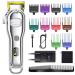 Hair Clippers Professional barber IPX7 hair trimmer powerful electric hair clipper kit cord cordless adjustable With Box