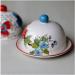 Butter Dishes Butter Plate with Round Lip Hand Painted Butter Dish Housewares Kitchen Decoration Festive Party Creative Tableware Kitchen Accessory - Buy Online on GoSupps.com