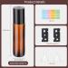 Hyber&Cara 10ml Glass Roll on Bottles 8Pcs Essential Oils Roller Bottles - Stainless Steel Roller Balls - Aromatherapy Set with Bonus Gifts - Buy Online on GoSupps.com