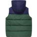 Happy Cherry Kids' Winter Puffer Vest Lightweight Hooded Gilet | Water Resistant Windproof Down Jacket for Boys and Girls 3-13 Years - Green (3-4 Years) - Buy Online on GoSupps.com