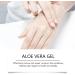 100% Pure Aloe Vera Gel Anti-Aging Facial Care Organic Aloe Vera Gel from freshly cut 100% Pure Aloe - For Face Skin Hair Sunburn relief - Buy Online on GoSupps.com