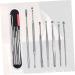 7pcs Stainless Steel Ear Picking Tool Set - Ear Cleaning Kit for Ear Wax Removal and Care - Buy Online on GoSupps.com