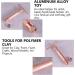 YARDWE Miniature Alloy Rotary Clay Extruder with 20 Discs - Clay Tool for Precise Clay Modeling - Buy Online on GoSupps.com