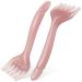 Beavorty 2pcs Hair Comb With Wide Teeth Manual Hair Scalp Massage Comb Hand Massager For Head Scalp Neck Lymph