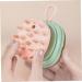 FRCOLOR Scalp Brush Food Grade Waterproof Shampoo Scrubber For Deep Cleansing Lightweight Easy To Hold For Home Use Pampering - Buy Online on GoSupps.com