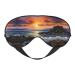 Ireland Sunset Seascape Print Ultra-Soft Light-Blocking Eye Mask for Optimal Comfort and Restful Sleep