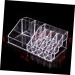 Gogogmee Box Blusher Storage Pressed Stand for Case Eye Display Acrylic Shadow Powder Cosmetic Lip Lipsticks - Buy Online on GoSupps.com