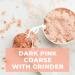 Himalayan Pink Salt Coarse Grinder 8 oz - Unrefined Non-Idoized Halal Kosher - Healthy Minerals for Cooking - Buy Online on GoSupps.com