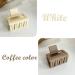 6 Pcs Square Claw Hair Clips Set for Women and Girls - Non-slip Strong Grip, Hair Styling Accessories for Thick to Thin Hair (Beige, Nude, Coffee, Dark Brown, Black, Yellow-Brown) - Buy Online on GoSupps.com