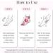 PETITFEE Rose Petal Satin Foot Mask (5 Pairs) - Nourishing Rose Scented Foot Repair Masks with Peptide Collagen Shea Butter & Urea for Silky Smooth Feet - Intensive Foot Treatment - Buy Online on GoSupps.com