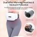 Rkxkj Abdominal Massage Device - Smart Touchscreen 3 Strength Levels Bian Stone Red Light Hot Compress for Abdominal Muscle Relief - International Shipping - Buy Online on GoSupps.com