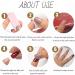 Hkanlre Bling Coffin Press On Nails Fake Nails Tips Full Cover Medium False Gradient Nails For Women And Girls (24pcs) - Buy Online on GoSupps.com