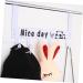 STOBAZA Coat Hook Over Door Clothes Hanger Rack Over Door Hanger Over Door Organizer Coat Rack Nail Hang Clothes Door Hook medium White - Buy Online on GoSupps.com