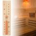 BTOSEP Sauna Timer Hourglass Timer Clock Pinewood Sauna Hourglass Accurate Heat Resistant Wooden Hourglass for Spa Bath 33 * 8 * 4