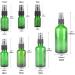 30ml Green Glass Spray Bottle with Mist Sprayer - Refillable Essential Oil & Makeup Travel Container - Buy Online on GoSupps.com