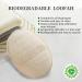 Zenidoo Natural Loofah Exfoliating Body Scrubber - Eco-Friendly Luffa Pads for Shower, Men and Women - Large Size, 2 Pack - Buy Online on GoSupps.com