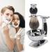 Gientan 4-in-1 Shaving Brush Set | Professional Men's Shaving Brush & Bowl Holder | Perfect for Smooth Shaves Worldwide - Buy Online on GoSupps.com
