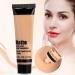  ZJchao Flawless Foundation Smoothing Makeup Base for Face Liquid Foundation Concealer Sunscreen Improves Uneven Skin Tone (BEIGE 6) - Buy Online on GoSupps.com