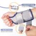 Nucamper Breathable Wristwear Band - Adjustable Gray-Marine Wrist Support for Arthritis Tendinitis & Sprains Unisex L/XL Right Hand - Buy Online on GoSupps.com