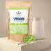 Vegji Vegan Protein Blend 1000g - High Protein Peas Rice & Hemp | Natural Ingredients No Sweeteners or Aroma | 1kg Pack - Buy Online on GoSupps.com