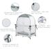 L RUNNZER Baby Pack N Play Tent  Baby Crib Safety Tent to Keep Baby from Climbing Out  Baby Crib Canopy for Pack N Play  Mini Cribs & Playpens  Pop Up Design & See-Through Mesh Gray Pack N Play Tent - Buy Online on GoSupps.com
