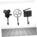 Zerodeko 3pcs Coat Hanger Door Hooks Door Hooks Hook up Classic Robe medium Picture 1 - Buy Online on GoSupps.com
