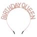AOPRIE Birthday Crown for Women Rose Gold Birthday Tiara for Girls Birthday Queen Headband Princess Crown Rhinestone Happy Birthday Accessories