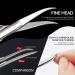 Qunzhao Cuticle Scissors for Women and Men Curved Stainless Steel with Tip Grooming Blades Manicure Nail for Dry Skin Nail Scissors (1) - Buy Online on GoSupps.com