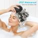 Portable Electric Scalp Massager IPX7 Waterproof Cordless with 5 Kneading Modes & 96 Nodes - Ideal Gifts for Scalp Stress Relief - Black (Magnetic Charging) - Buy Online on GoSupps.com
