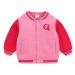 famuka Baby Boys Girls Clothes Spring Jacket Kids Baseball Suit Coat 12-18 Months Pink