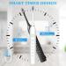 Lukern Sonic Electric Toothbrush 2 Pack - 6 Modes, 42000vpm, 2 Minute Timer, 8 Brush Heads - White+Black - Buy Online on GoSupps.com