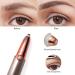 Buy Rechargeable Eyebrow Trimmer for Women - Painless Facial Hair Remover Portable Razor with Extra Brushes (Rose Gold) - International Shipping - Buy Online on GoSupps.com