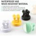 8-Piece Waterproof Toothbrush Holder Set | Adhesive Hooks for Bathroom & Kitchen | No Drilling Required | Funny & Functional Silicone Design - Buy Online on GoSupps.com