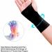 Buy MUELLER Elastic Wrist Support (76058) - Black Regular | International Shipping Available - Buy Online on GoSupps.com