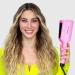 Beauty Babe Waves X 2 Barrel Curling Iron Hair Waver 1.25 inch - Adjustable Temperature Hair Curler for Beach Waves - Pink - Buy Online on GoSupps.com