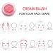 Buy Allbestaye Blush Cream - Natural Glow Shimmer Blusher Makeup (1 Pack) - Smooth & Lightweight Cheek Rouge - Buy Online on GoSupps.com