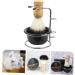 Minkissy Men's Shaving Set - 3 Sets of Foam Shell Razor Cup Stand Soap & Brush - Premium Hairdressing Tools for a Close Shave - Buy Online on GoSupps.com