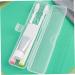 Exceart Transparent Toothbrush Case - Travel Storage Box for Toothbrush & Cutlery | Versatile White Plastic Travel Container - Buy Online on GoSupps.com