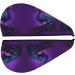 Purple Peacock Coral Velvet Hair Cap | Quick-Dry Towel Wrap for Travel & Home - Buy Online on GoSupps.com