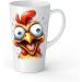 White Ceramic Kids Chicken Mug - Large 483 ml Perfect for Hot Chocolate or Milk Fun and Easy to Use - Buy Online on GoSupps.com