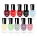 Abitzon NEW NAGELLACK SET (10 bottles)-non-toxic environmentally friendly simply pull off and quickly dry nail polish on a water-based style-3