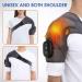 Shop Adjustable Heating Shoulder Strap Support - 3 Heat & Vibration Settings for Men & Women | International Shipping Available - Buy Online on GoSupps.com